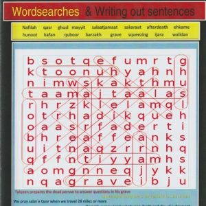 YEAR 9 DINIYAT WITH WORDSEARCHES & WRITING OUT SENTENCES