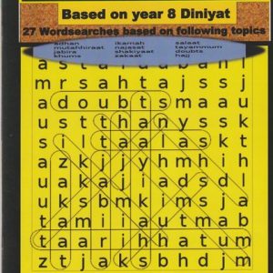 WORDSEARCHES BASED ON YEAR 8 DINIYAT